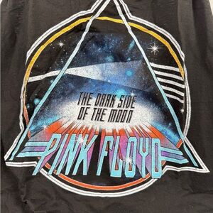 Women’s Pink Floyd Dark Side of the Moon Graphic razorback tank top large